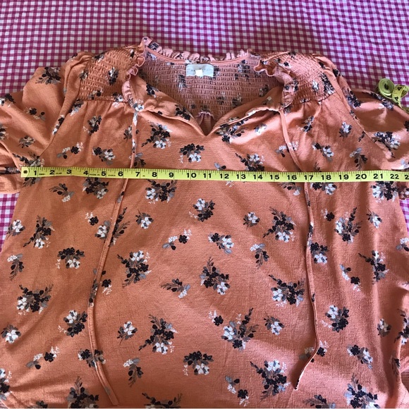 Melloday floral 3/4 Sleeve Blouse - Picture 4 of 5